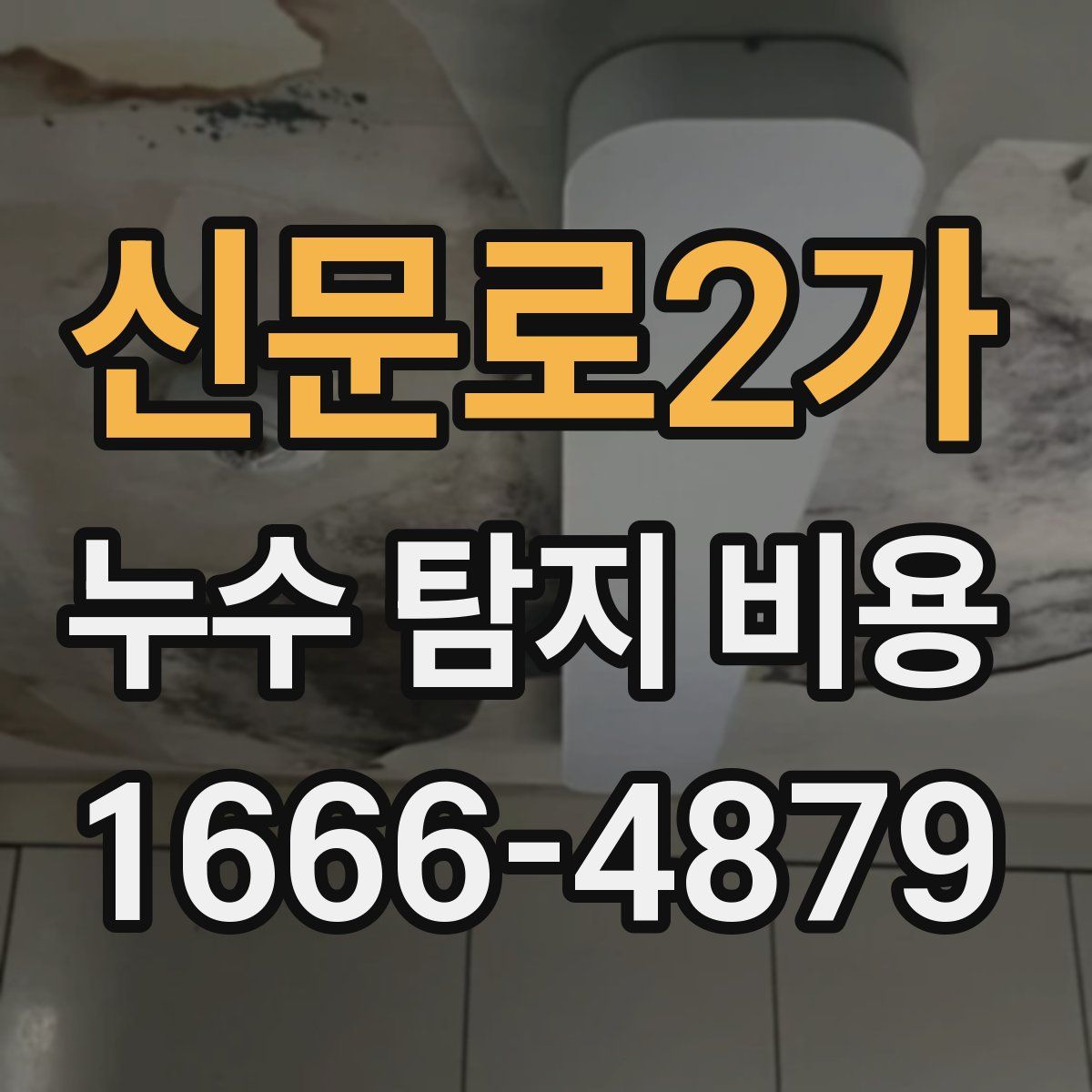 신문로2가 누수 탐지 비용