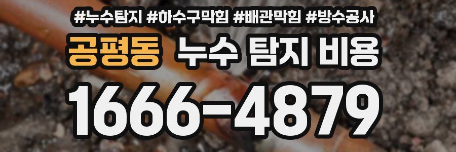 공평동 누수 탐지 비용