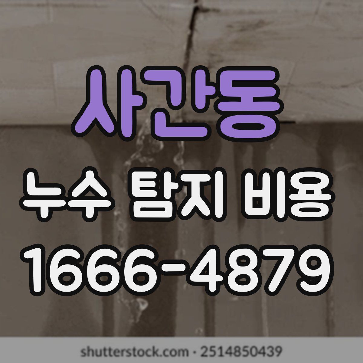 사간동 누수 탐지 비용