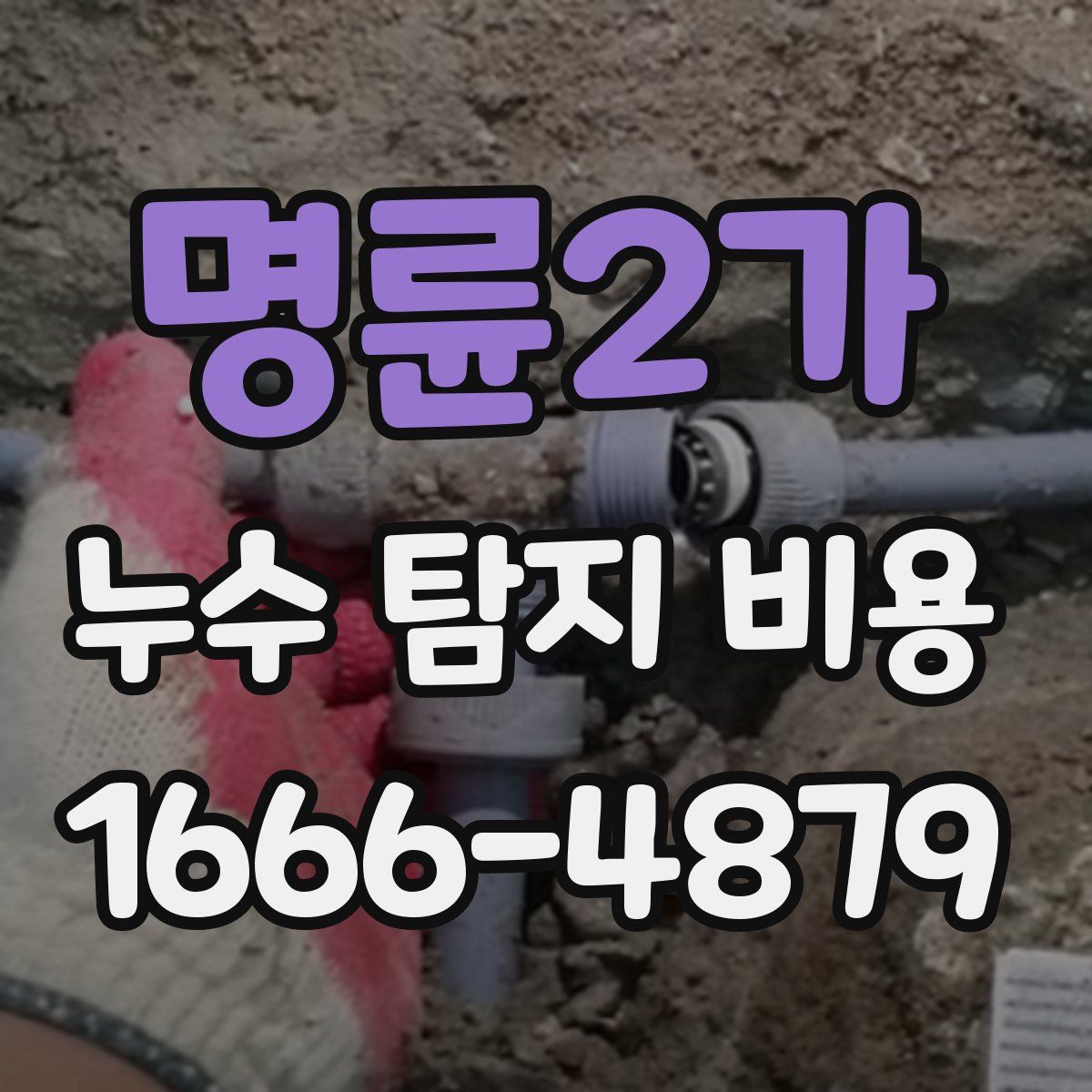 명륜2가 누수 탐지 비용