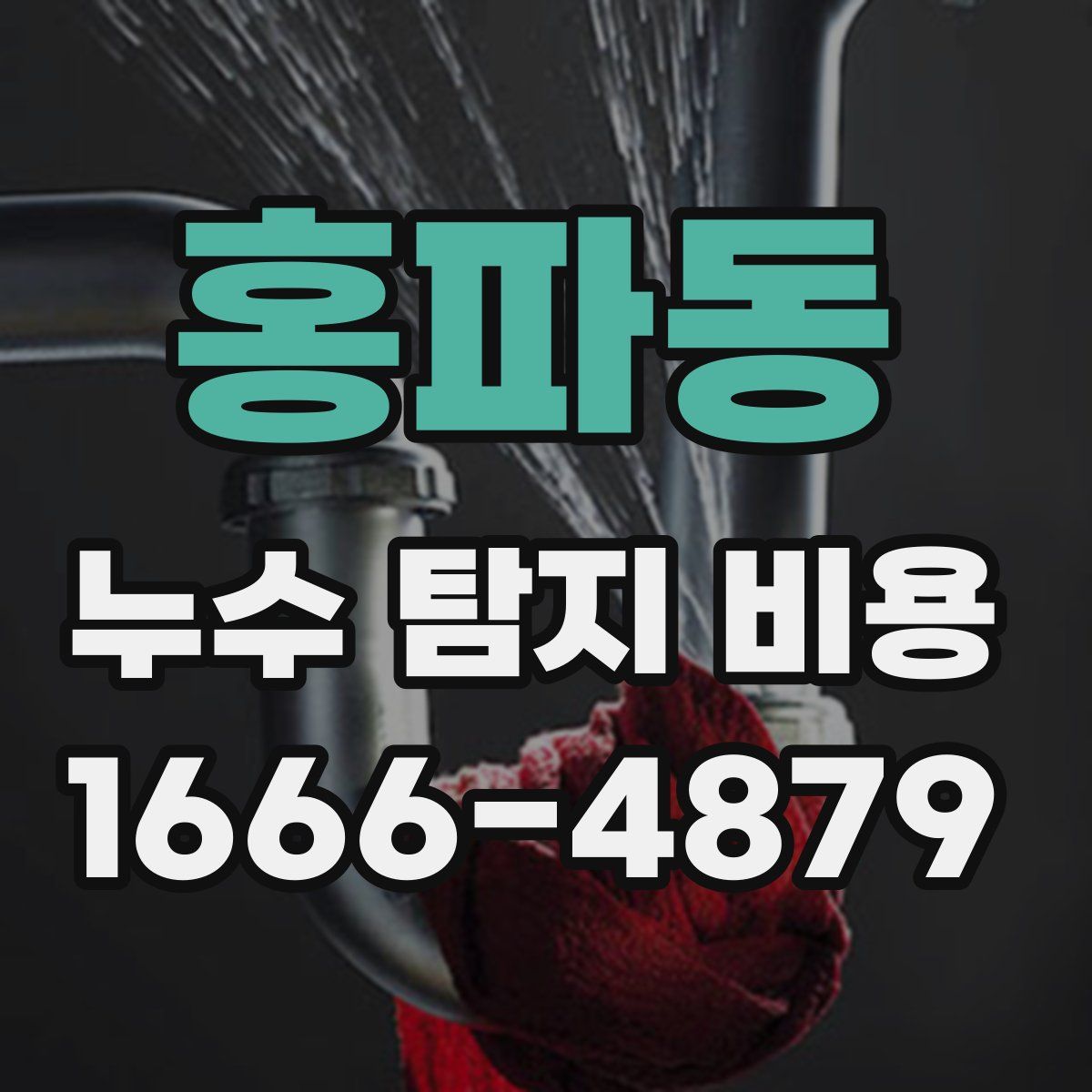 홍파동 누수 탐지 비용