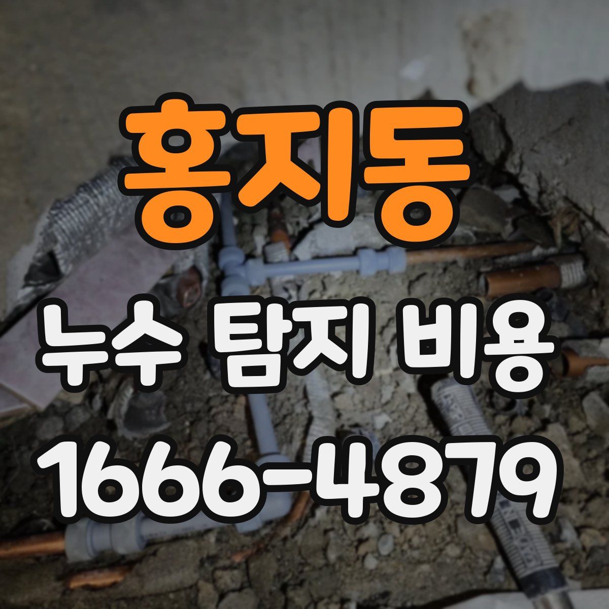 홍지동 누수 탐지 비용