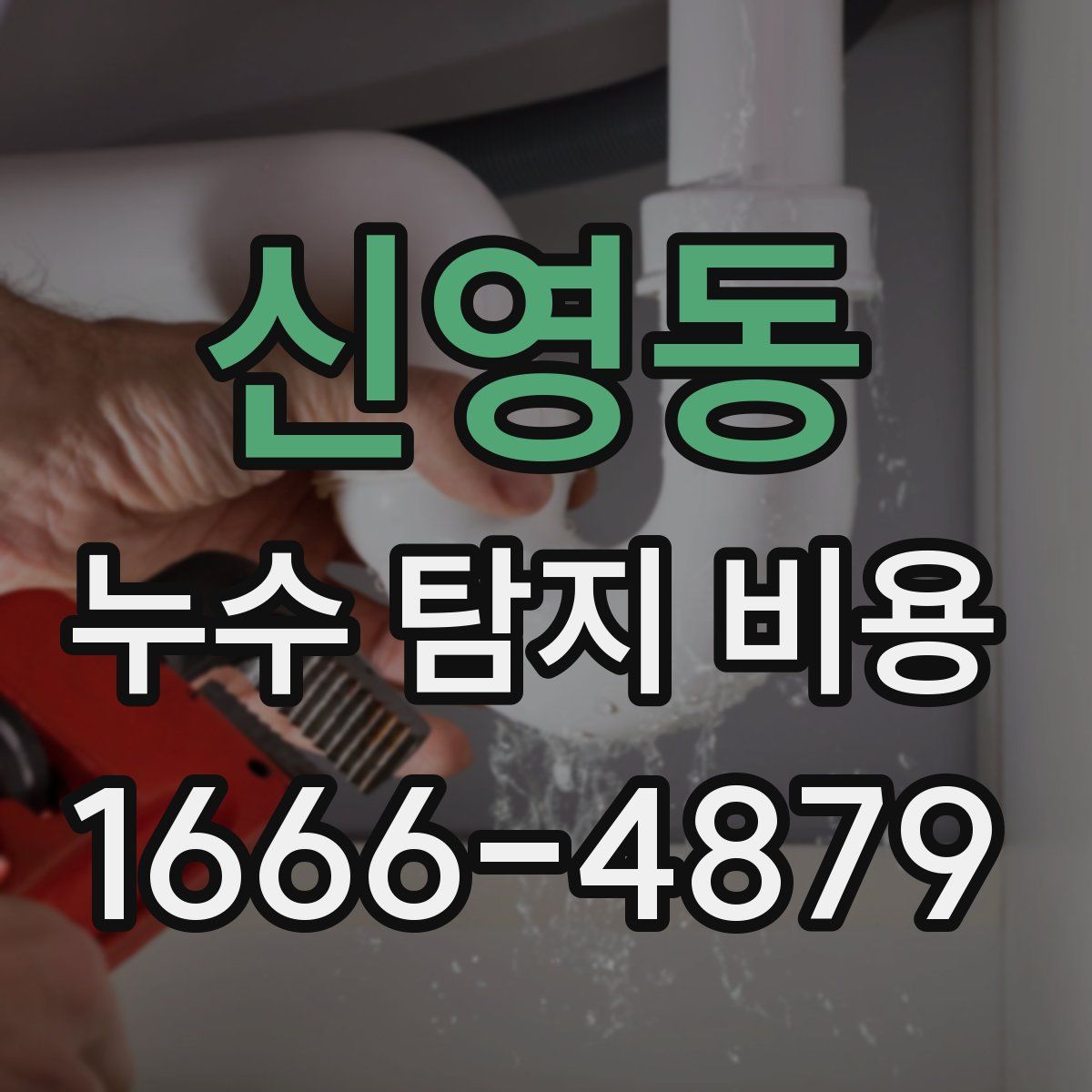 신영동 누수 탐지 비용