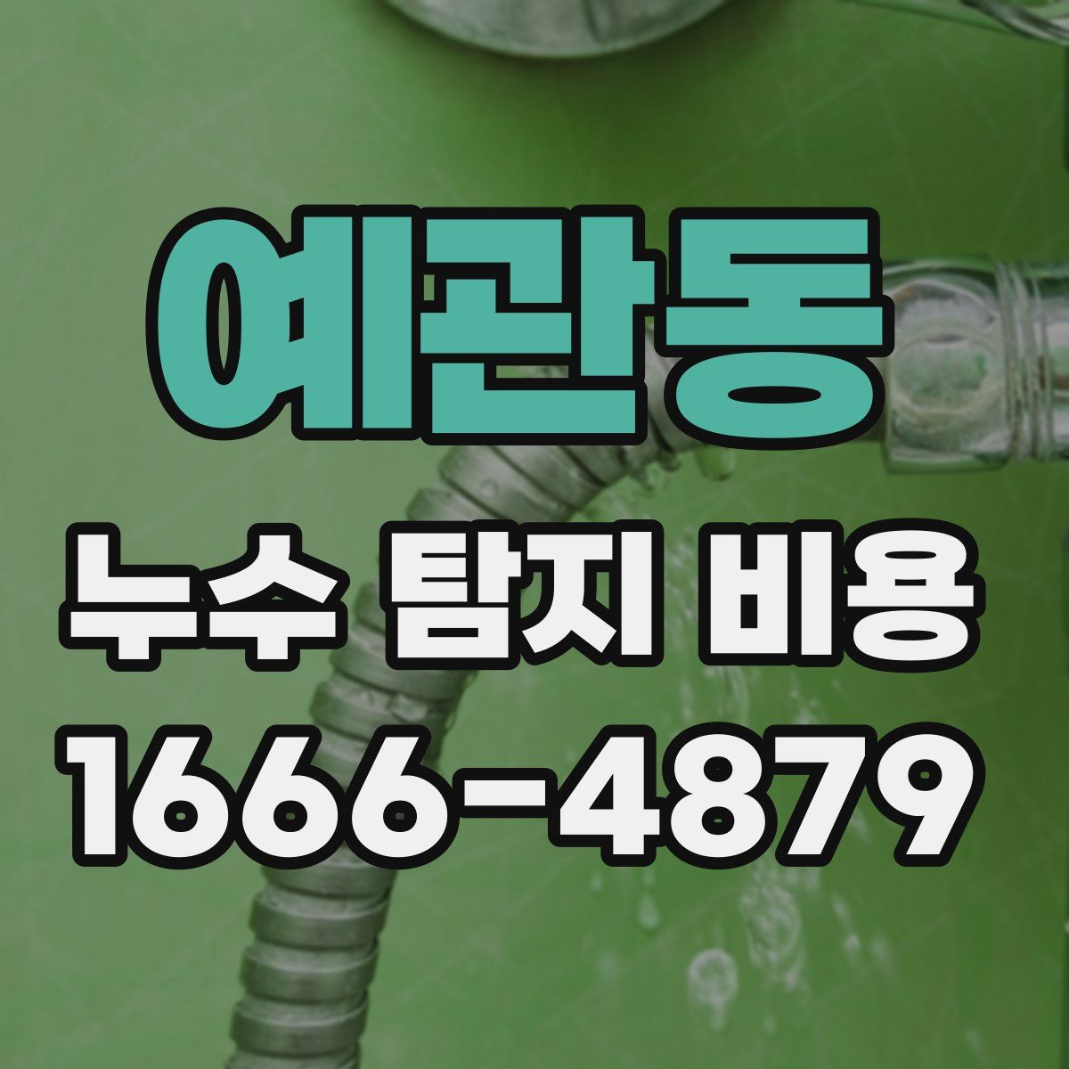 예관동 누수 탐지 비용