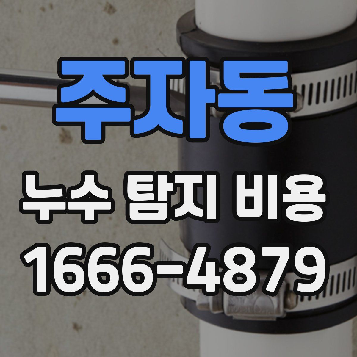 주자동 누수 탐지 비용