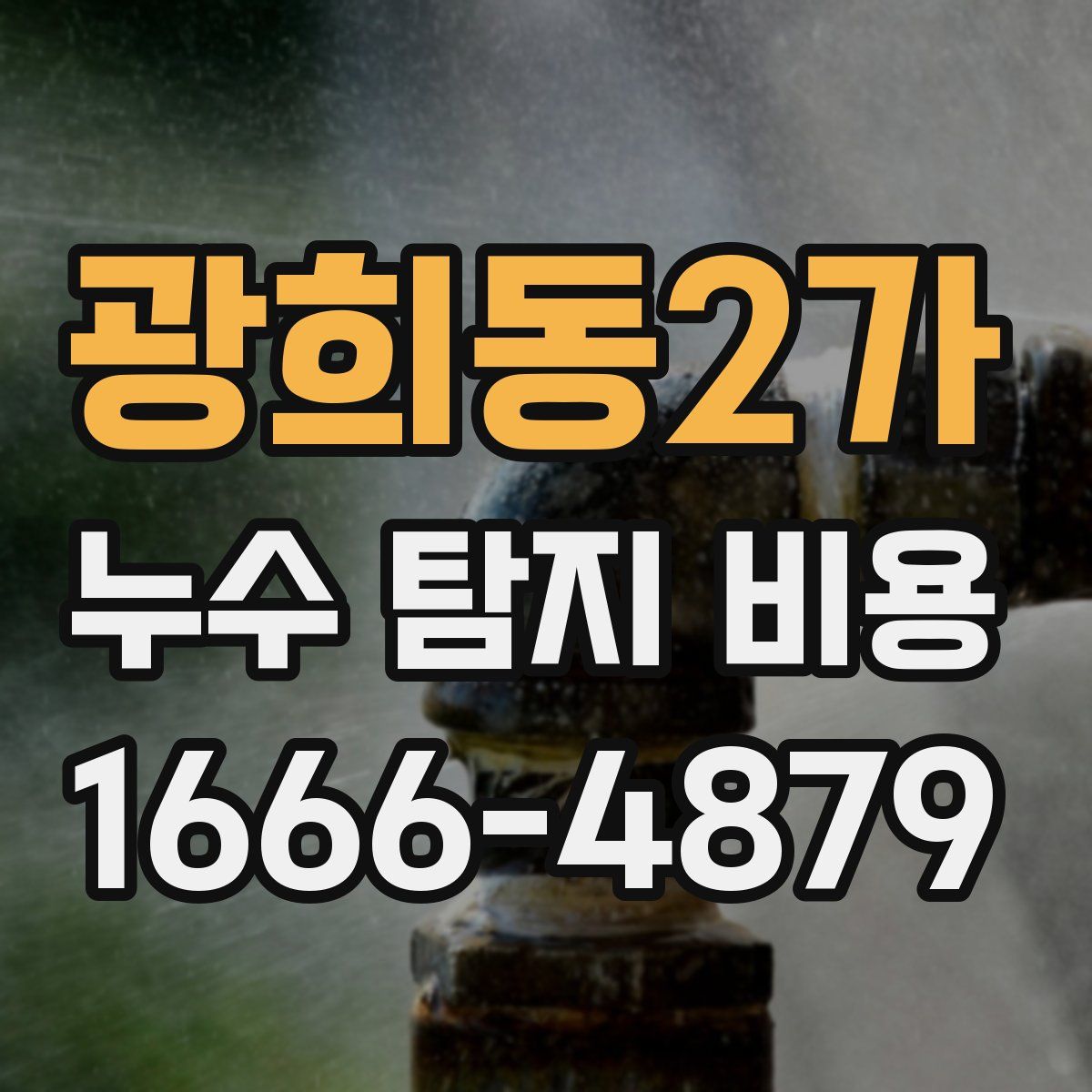 광희동2가 누수 탐지 비용
