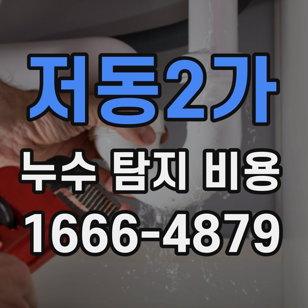 저동2가 누수 탐지 비용