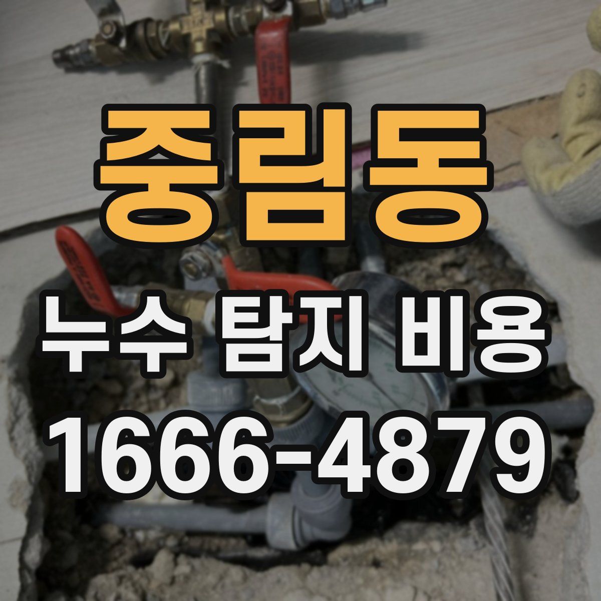 중림동 누수 탐지 비용