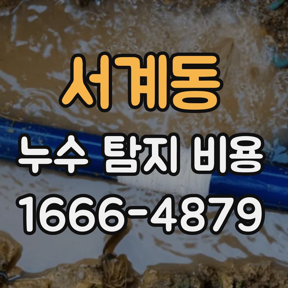 서계동 누수 탐지 비용