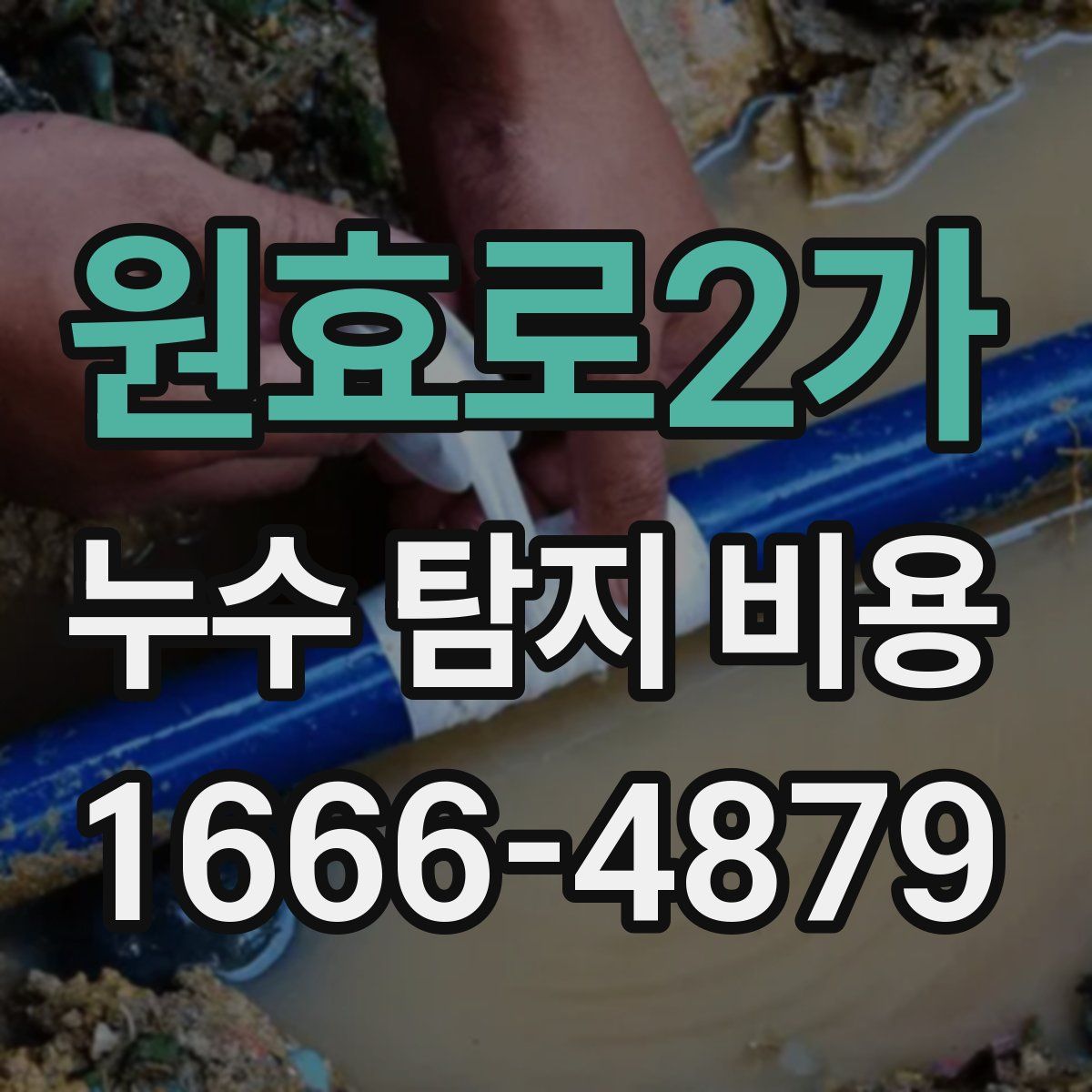 원효로2가 누수 탐지 비용