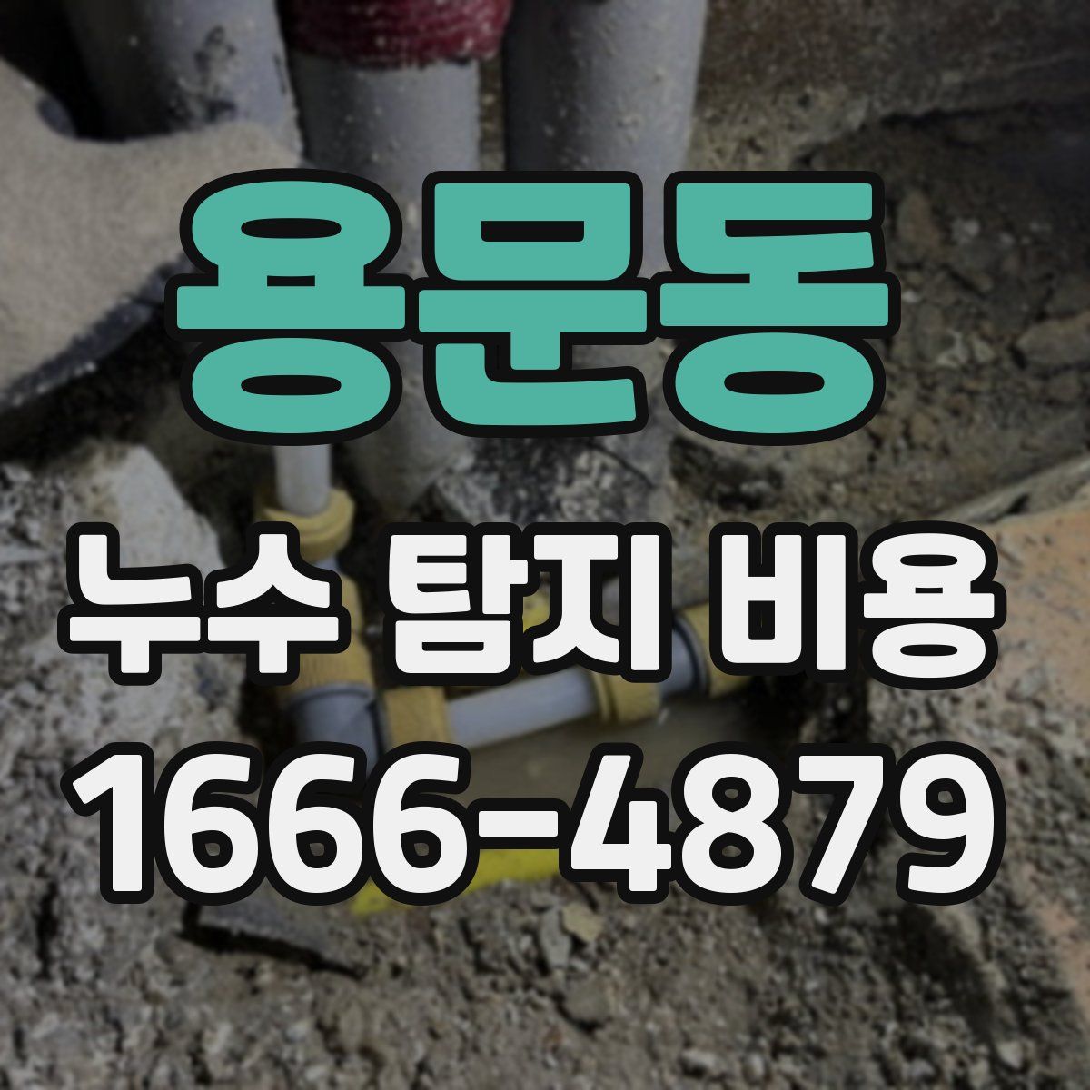 용문동 누수 탐지 비용
