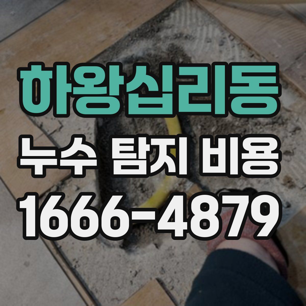 하왕십리동 누수 탐지 비용