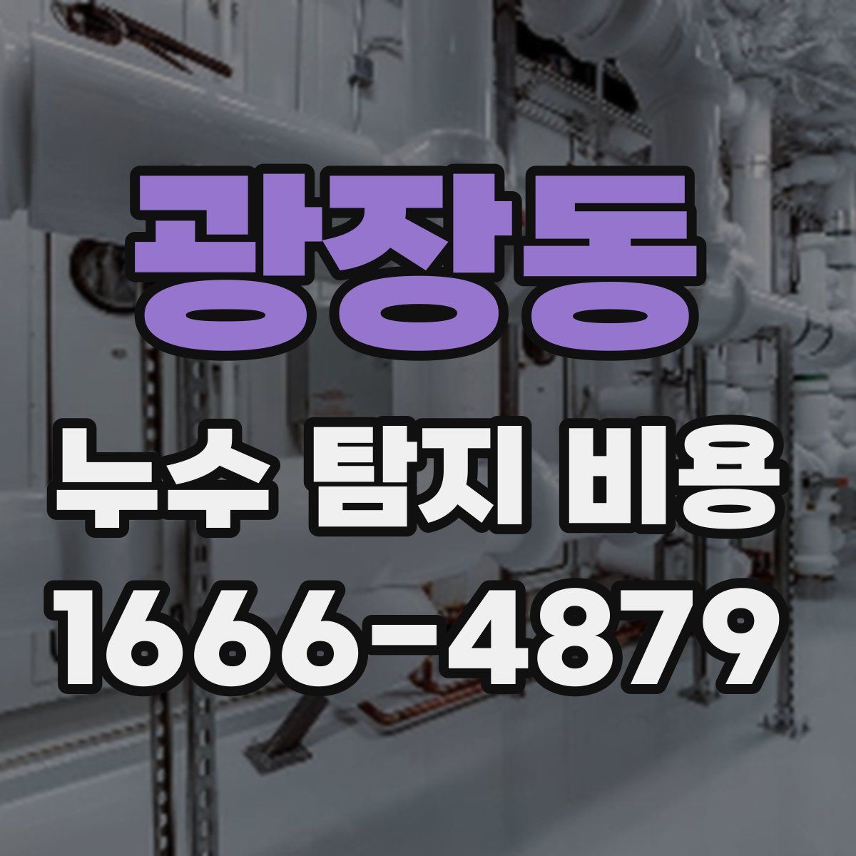 광장동 누수 탐지 비용