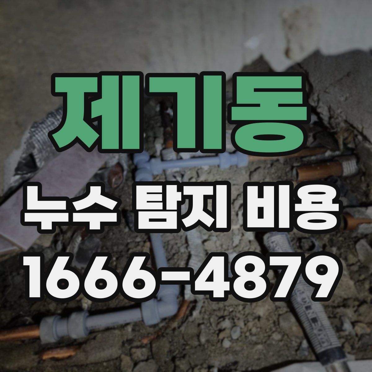 제기동 누수 탐지 비용