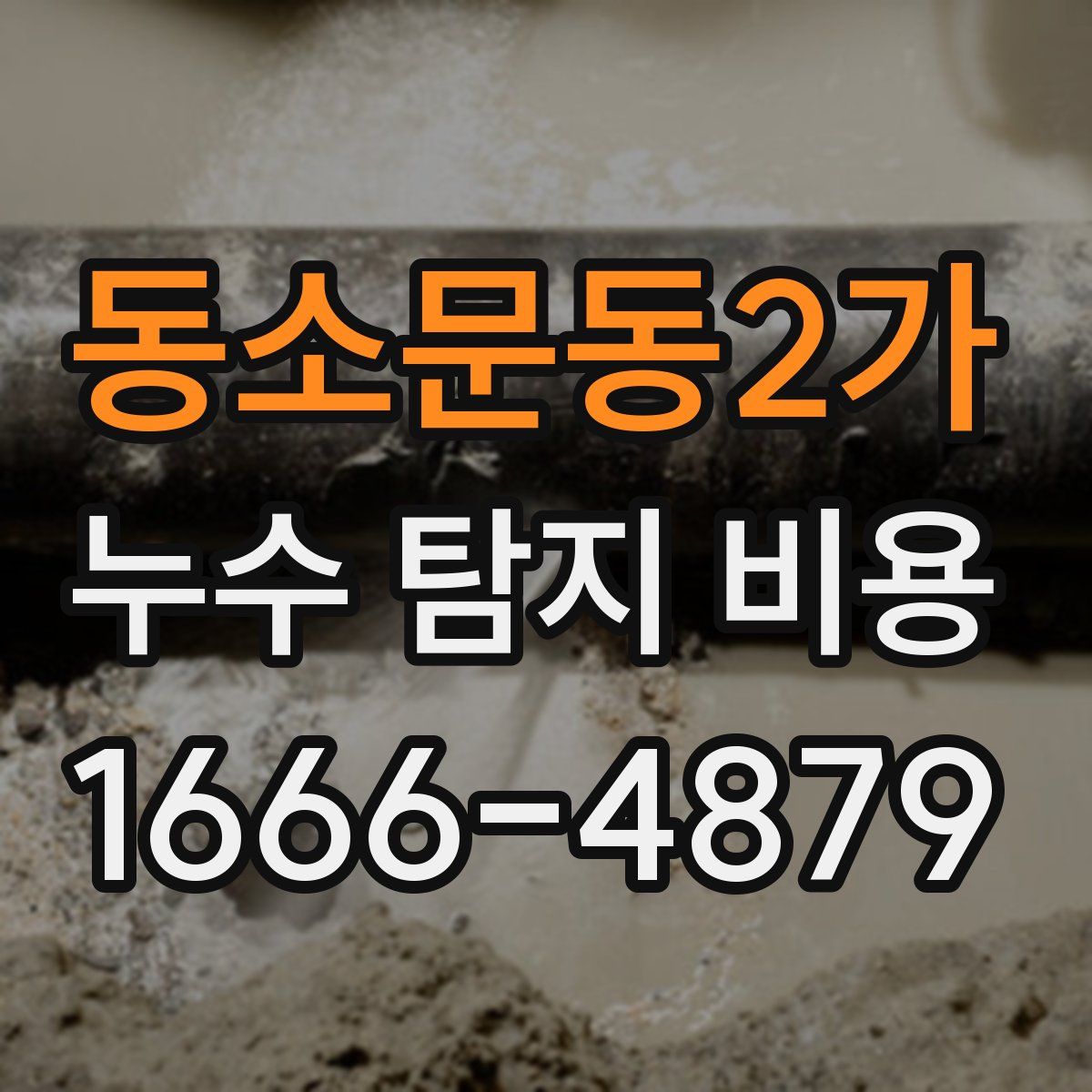 동소문동2가 누수 탐지 비용