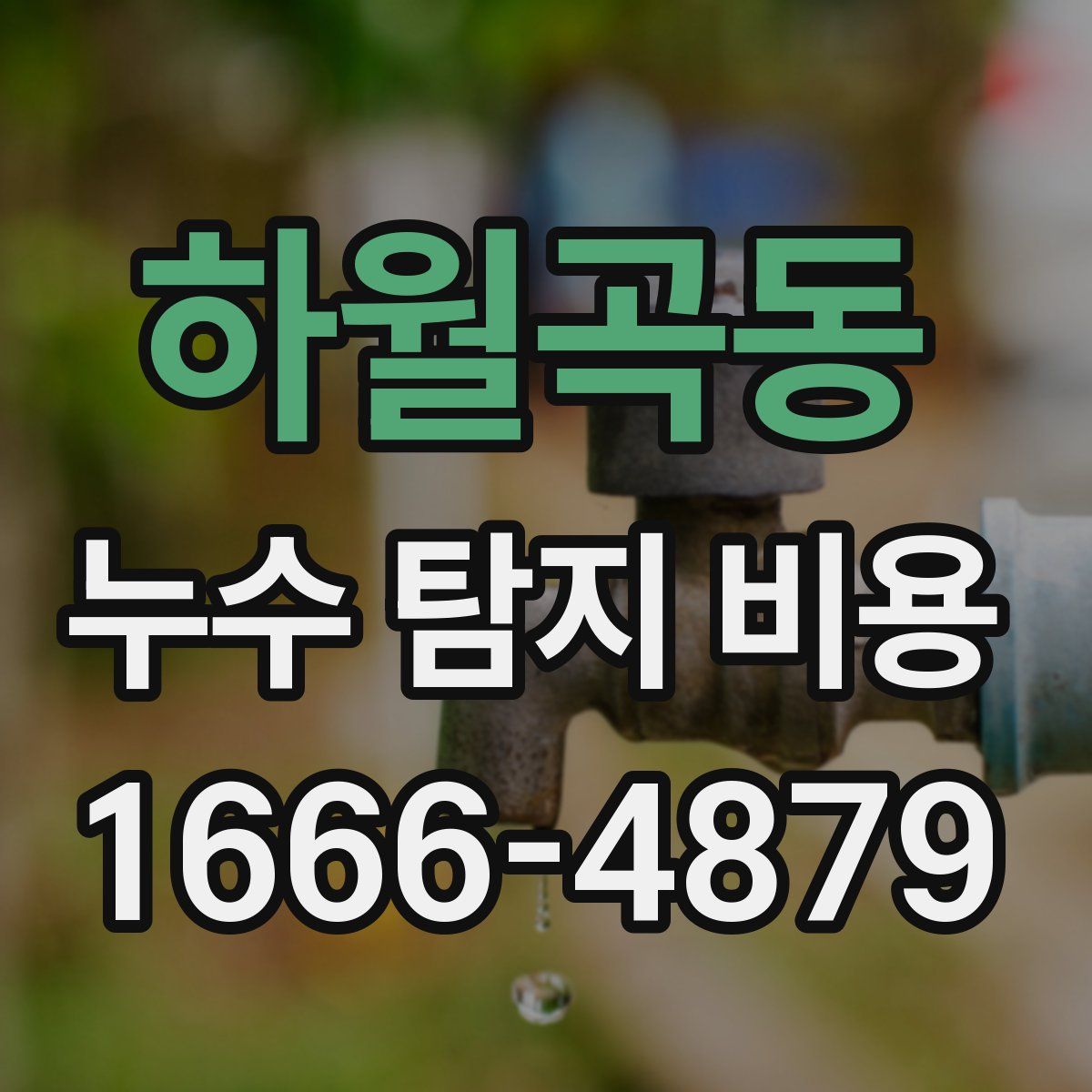 하월곡동 누수 탐지 비용