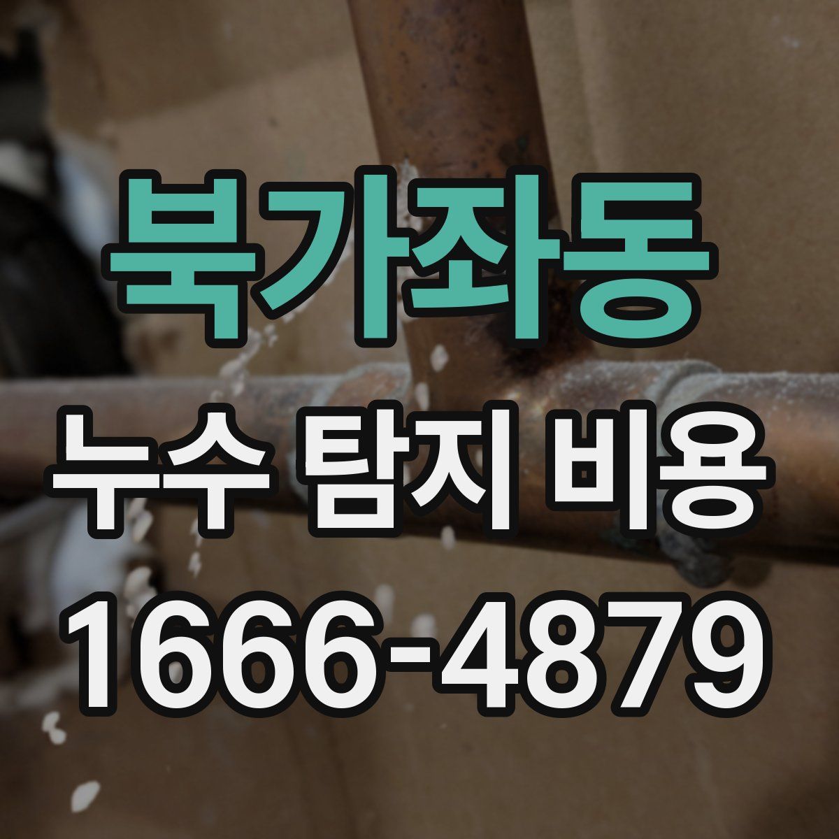 북가좌동 누수 탐지 비용