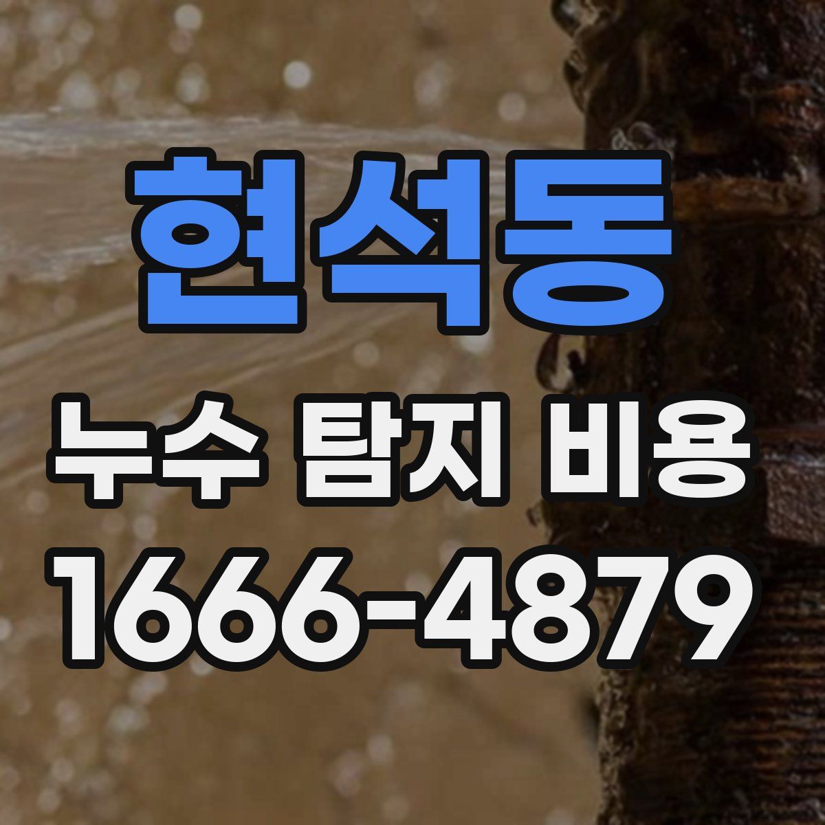 현석동 누수 탐지 비용