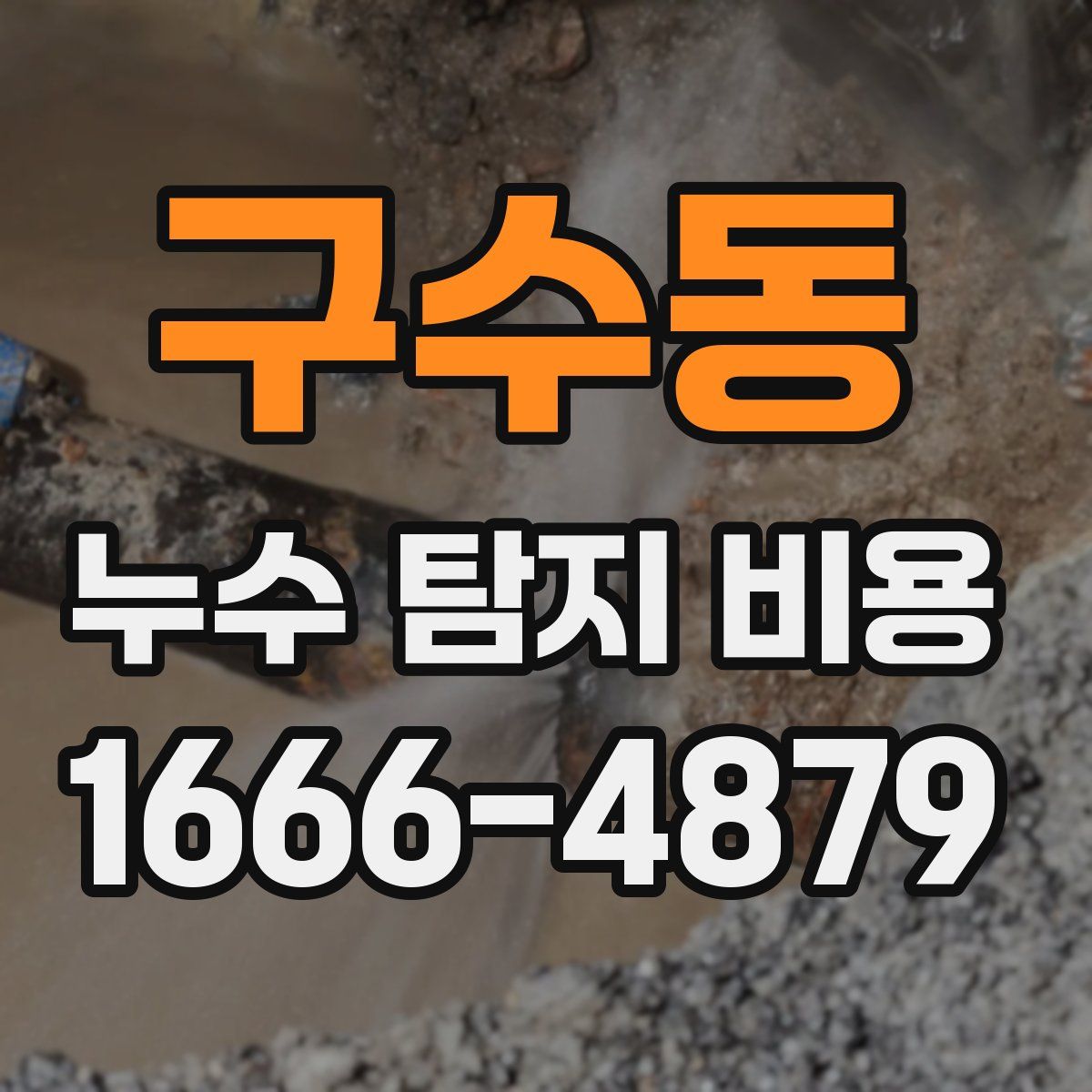 구수동 누수 탐지 비용