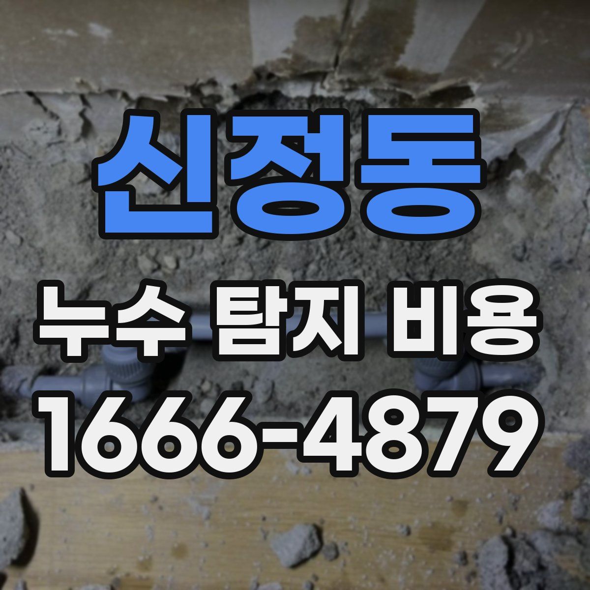 신정동 누수 탐지 비용