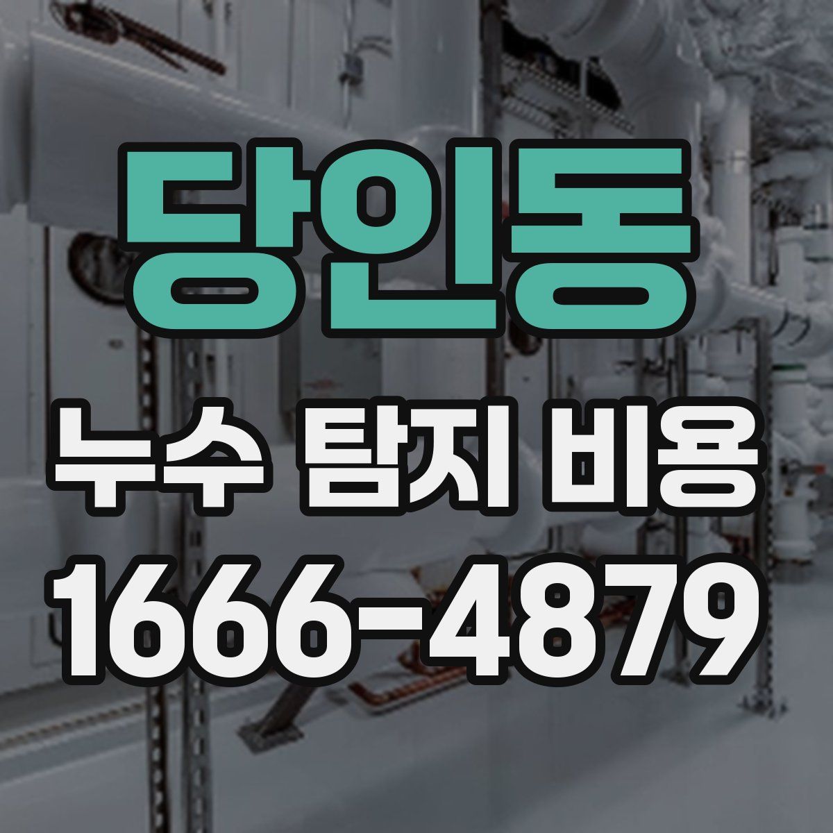 당인동 누수 탐지 비용