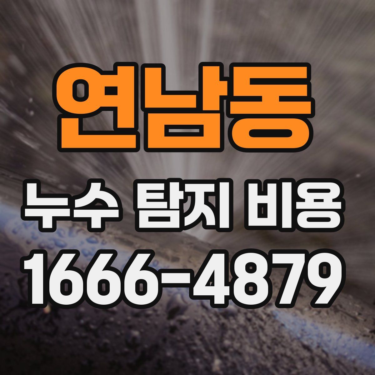 연남동 누수 탐지 비용