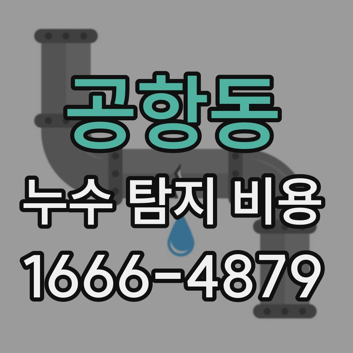 공항동 누수 탐지 비용