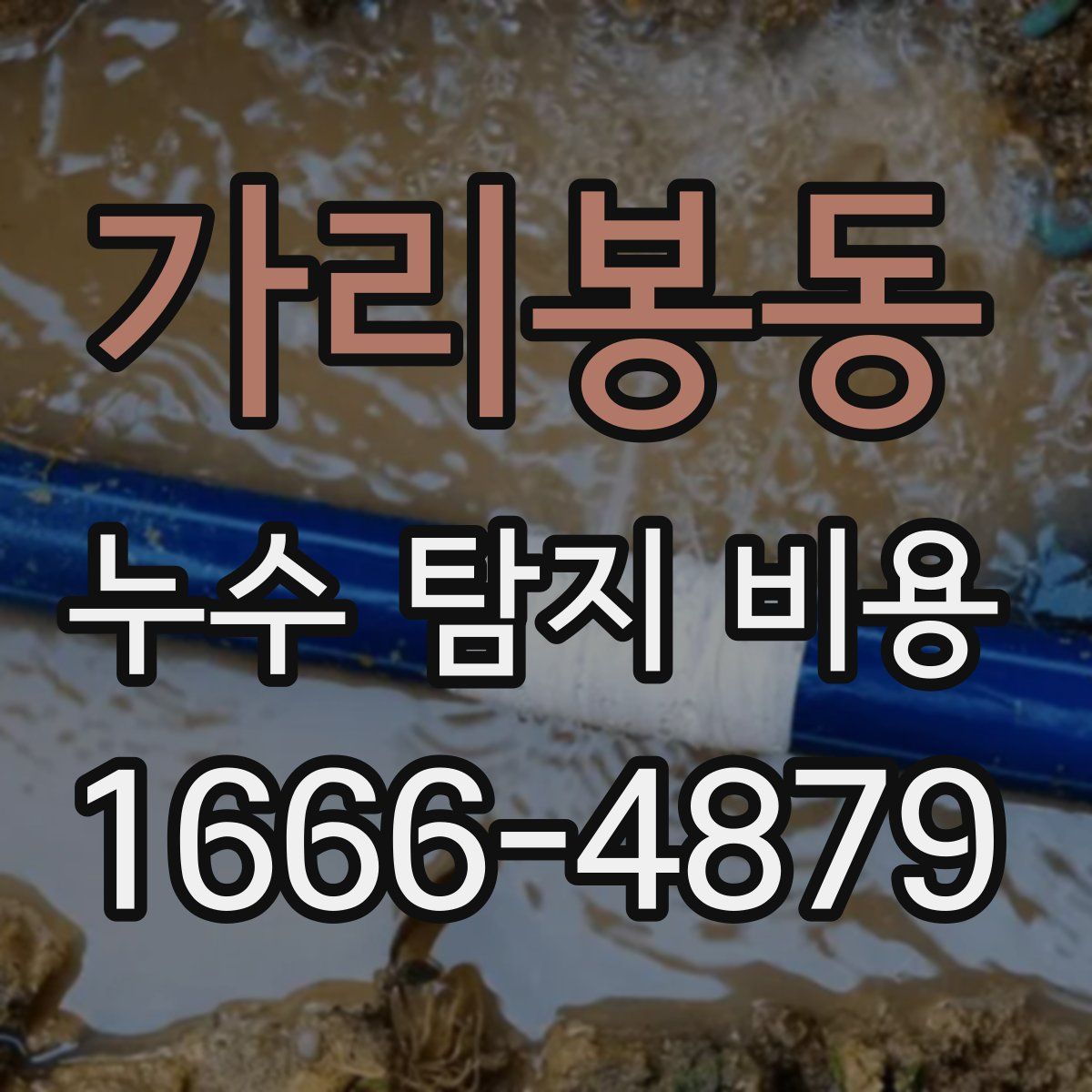 가리봉동 누수 탐지 비용