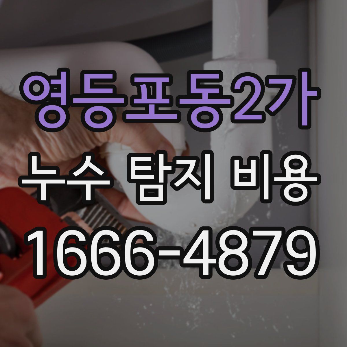 영등포동2가 누수 탐지 비용