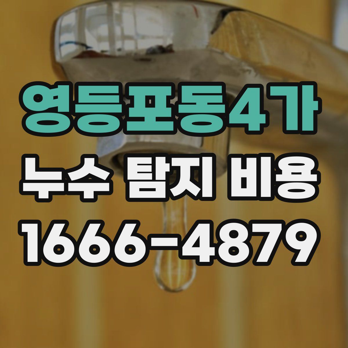영등포동4가 누수 탐지 비용