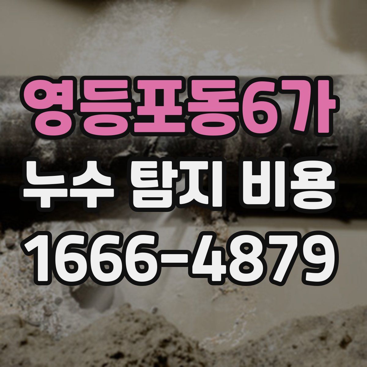 영등포동6가 누수 탐지 비용