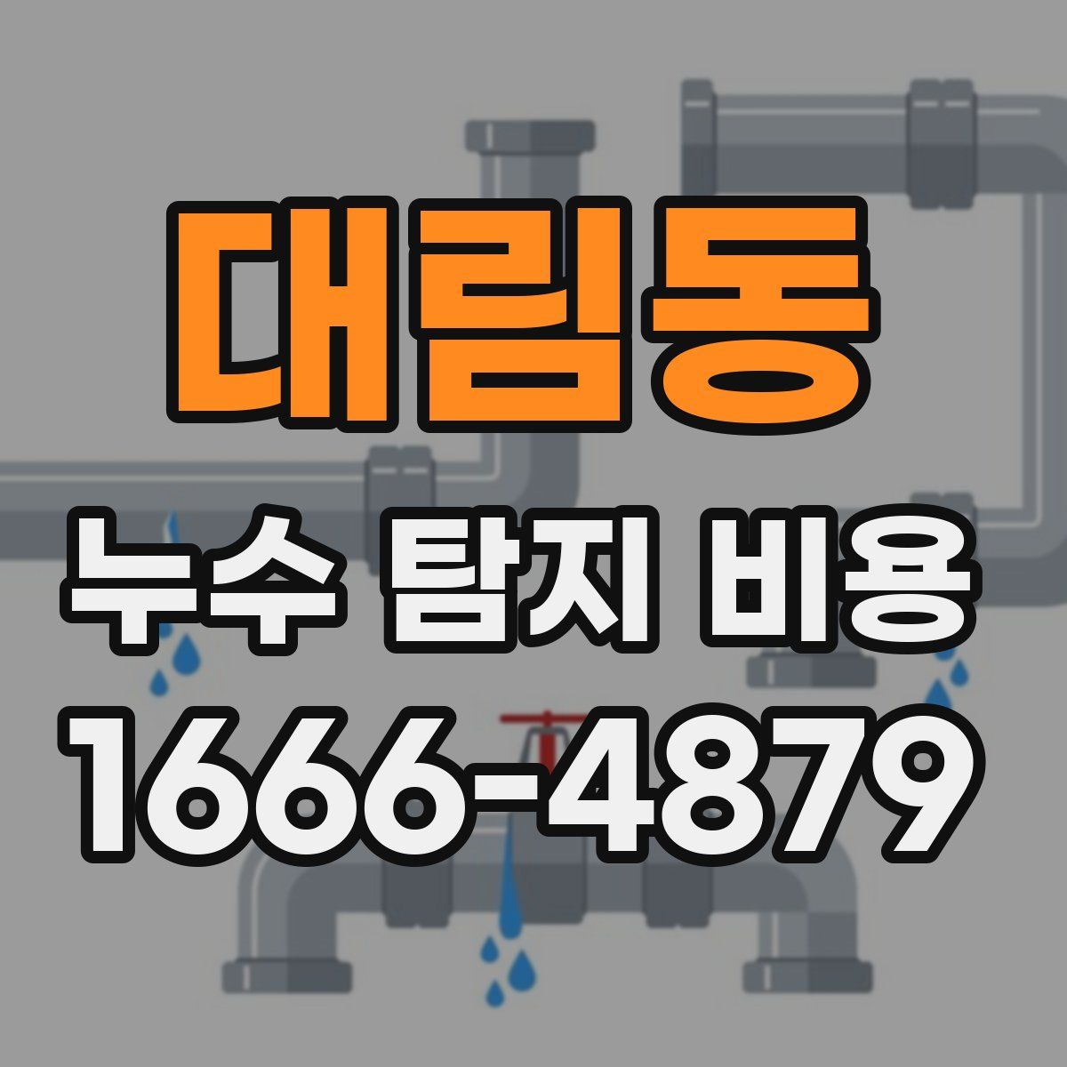 대림동 누수 탐지 비용