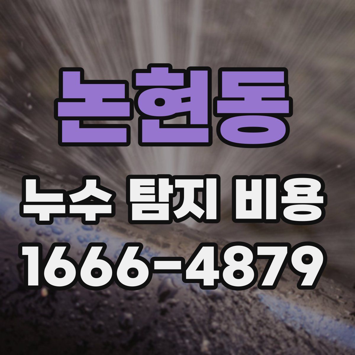 논현동 누수 탐지 비용