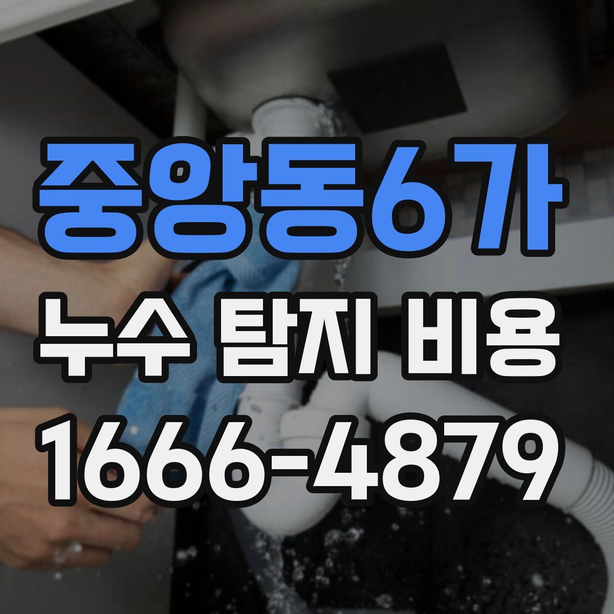 중앙동6가 누수 탐지 비용