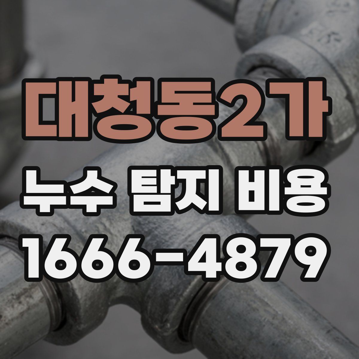 대청동2가 누수 탐지 비용