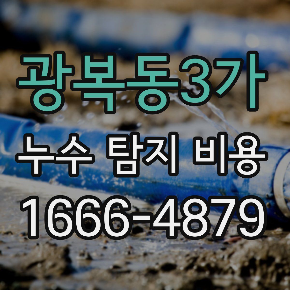 광복동3가 누수 탐지 비용