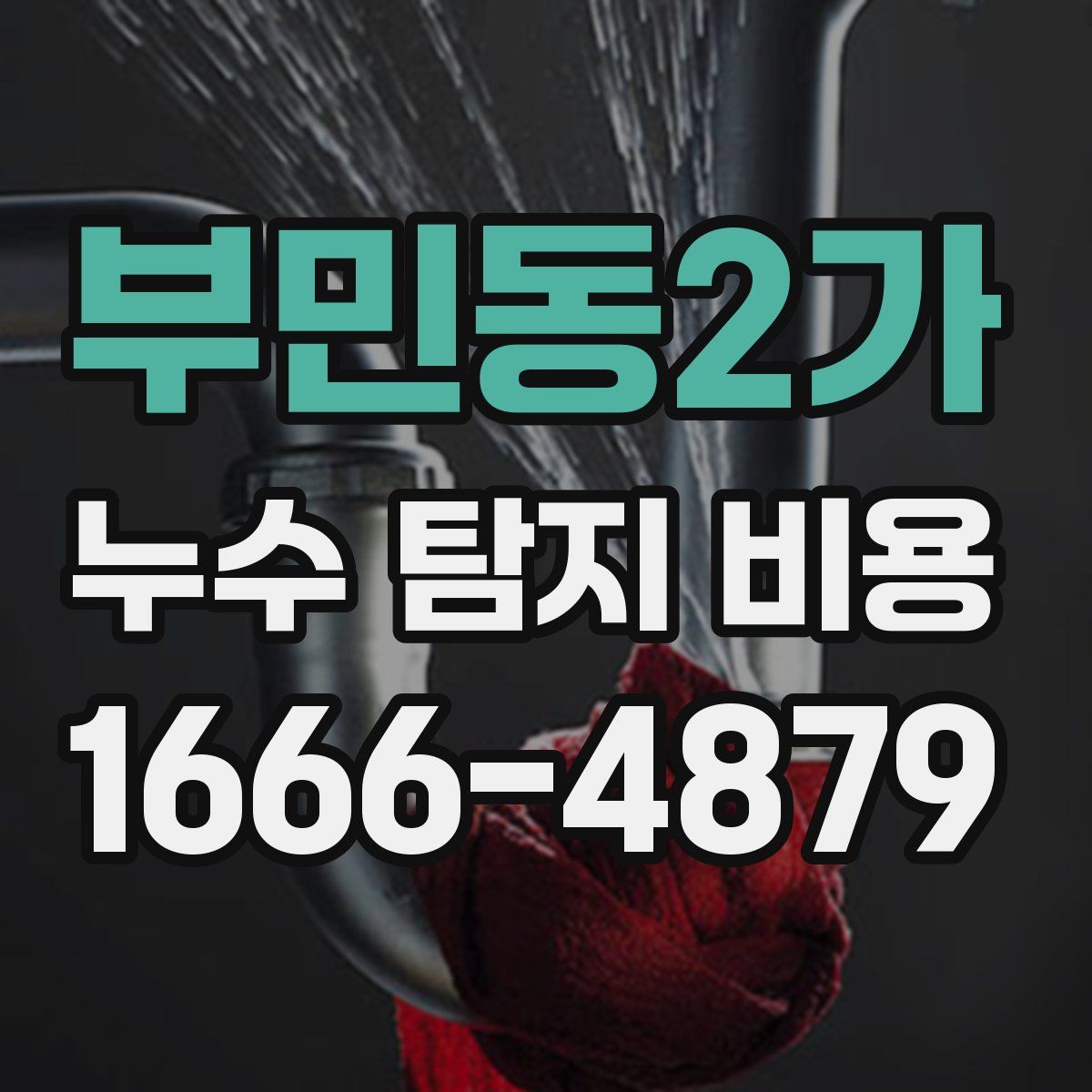 부민동2가 누수 탐지 비용