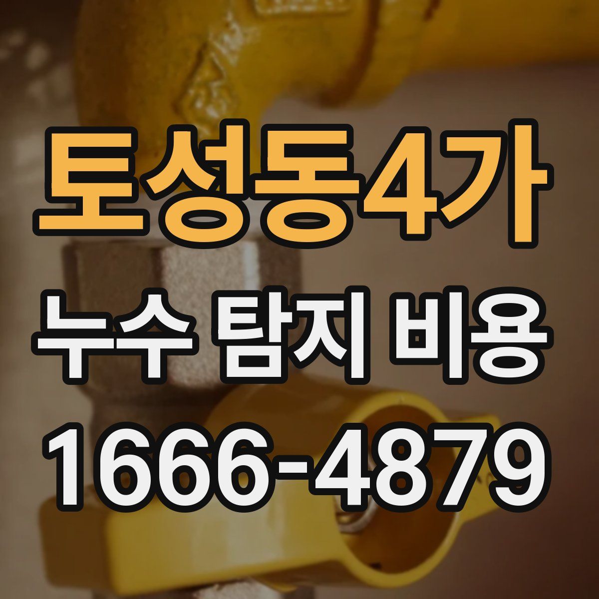 토성동4가 누수 탐지 비용