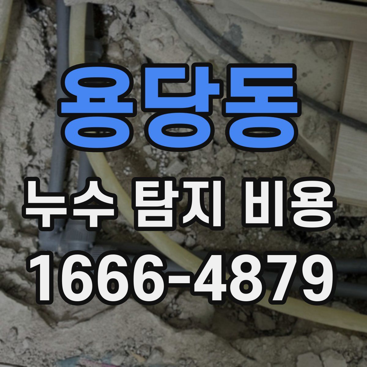 용당동 누수 탐지 비용