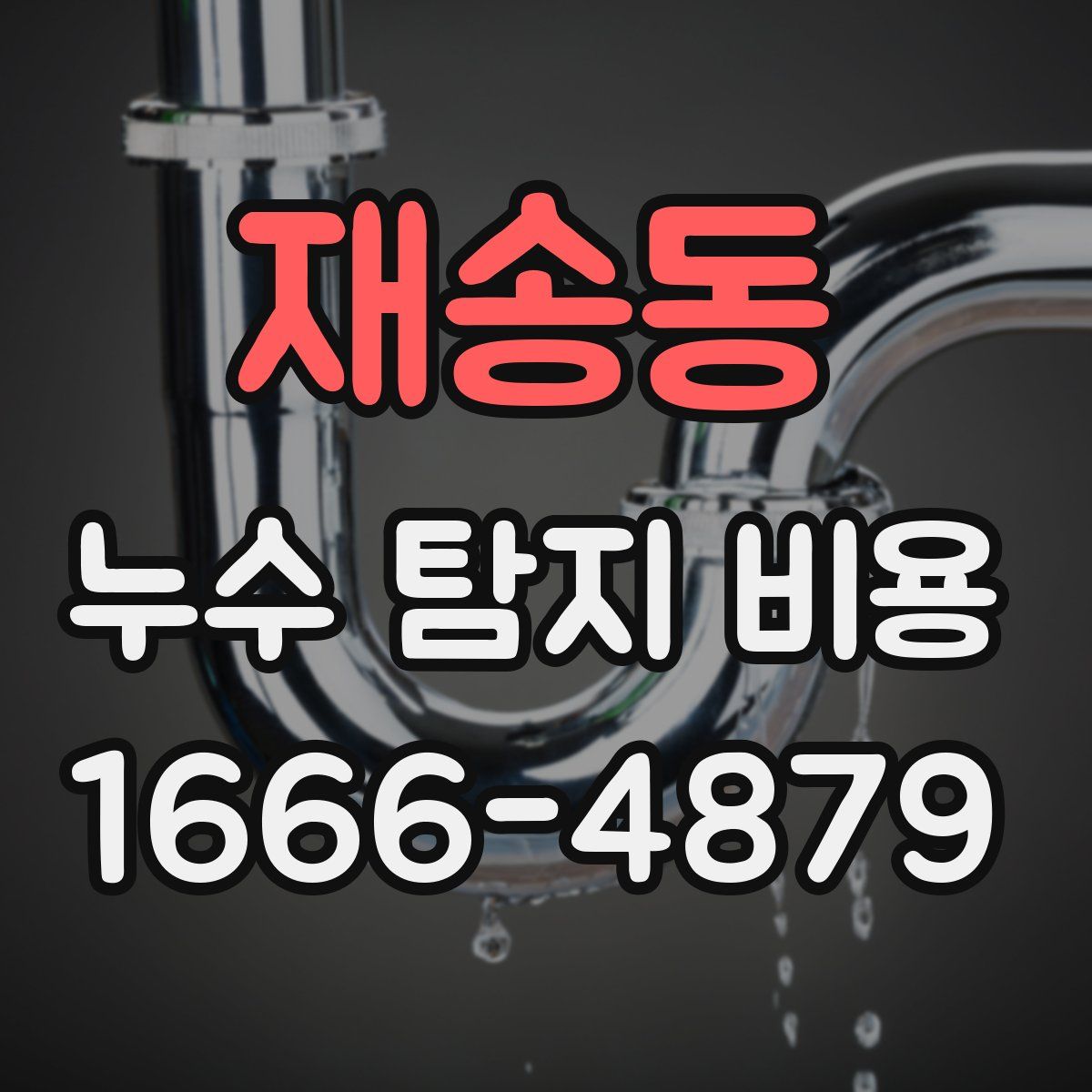 재송동 누수 탐지 비용