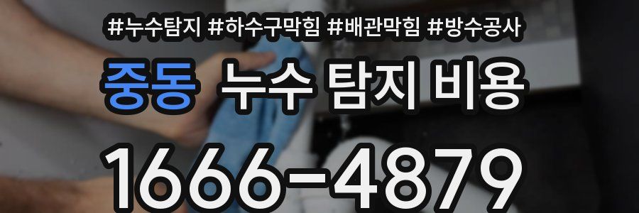중동 누수 탐지 비용