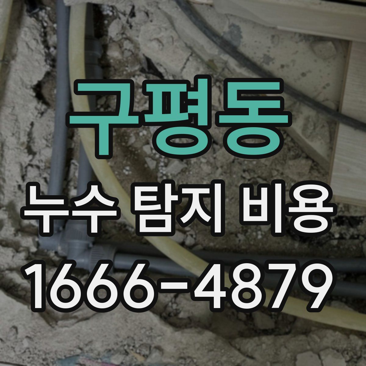 구평동 누수 탐지 비용