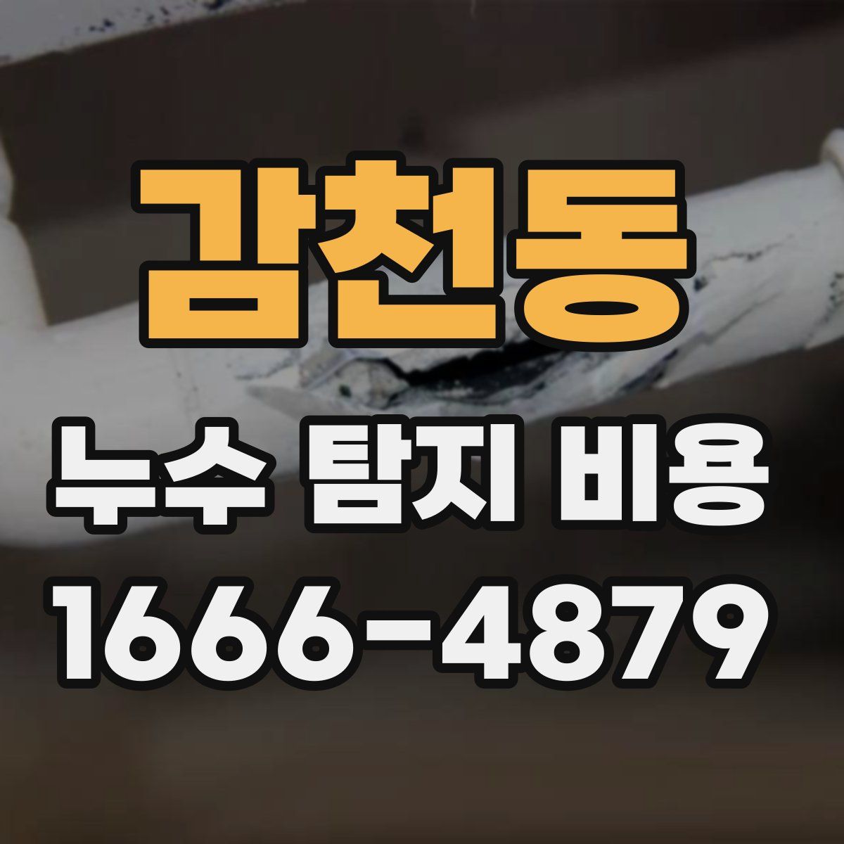 감천동 누수 탐지 비용