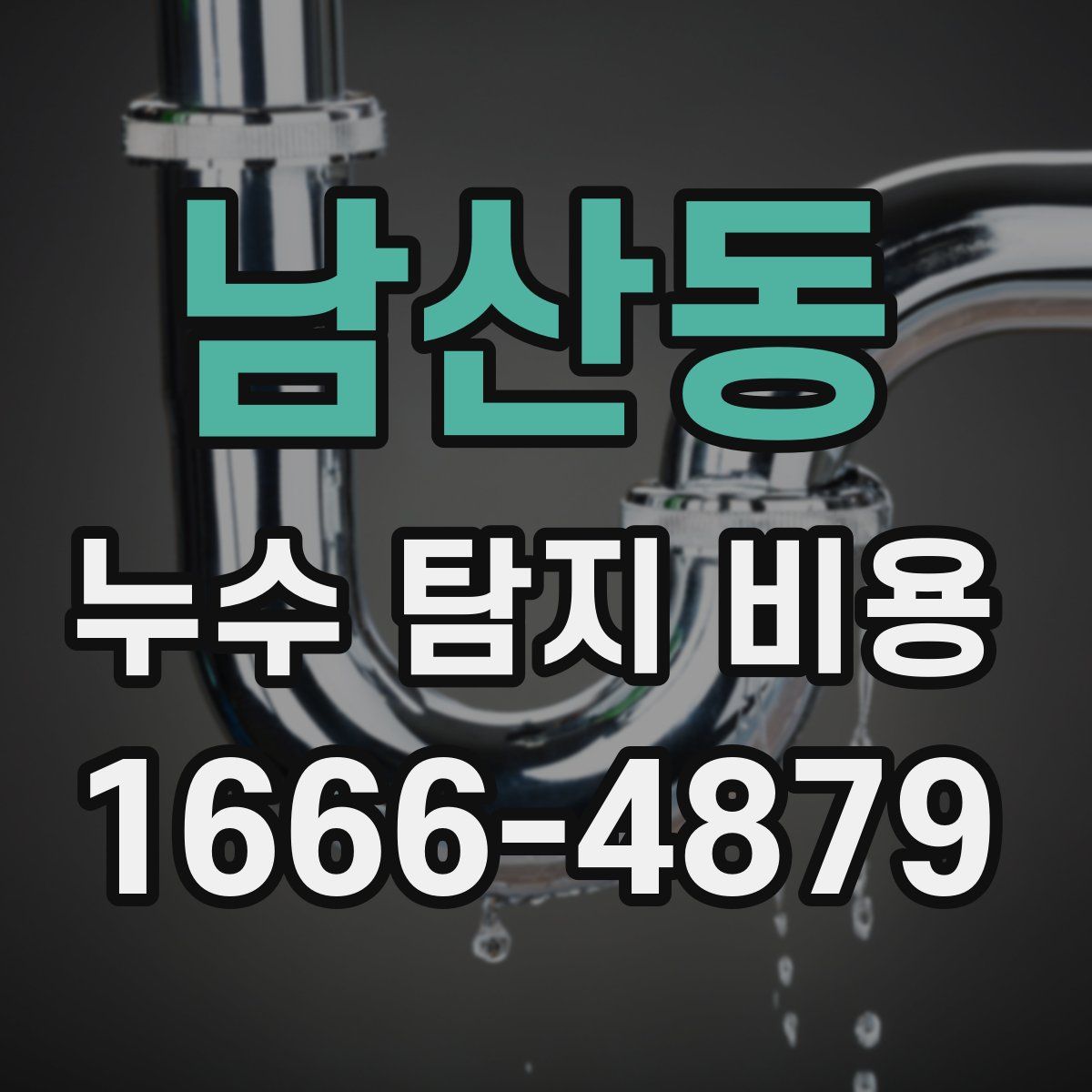 남산동 누수 탐지 비용