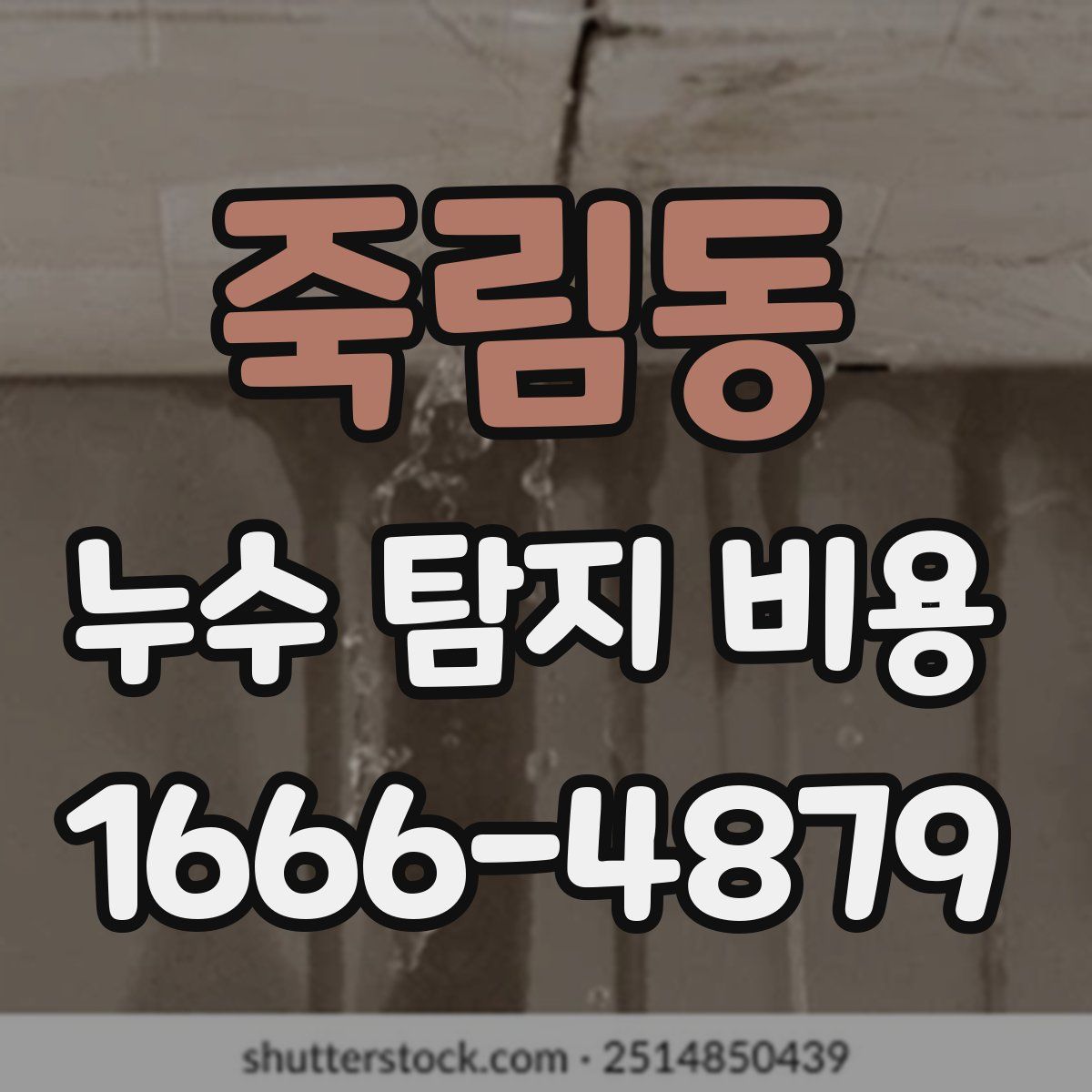 죽림동 누수 탐지 비용