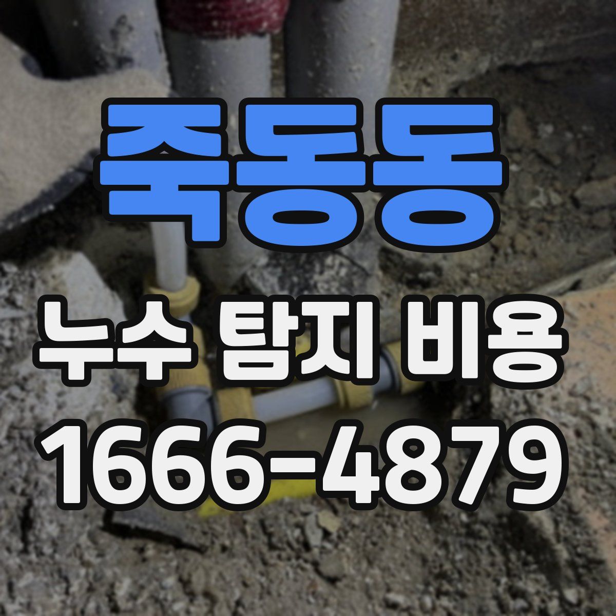 죽동동 누수 탐지 비용