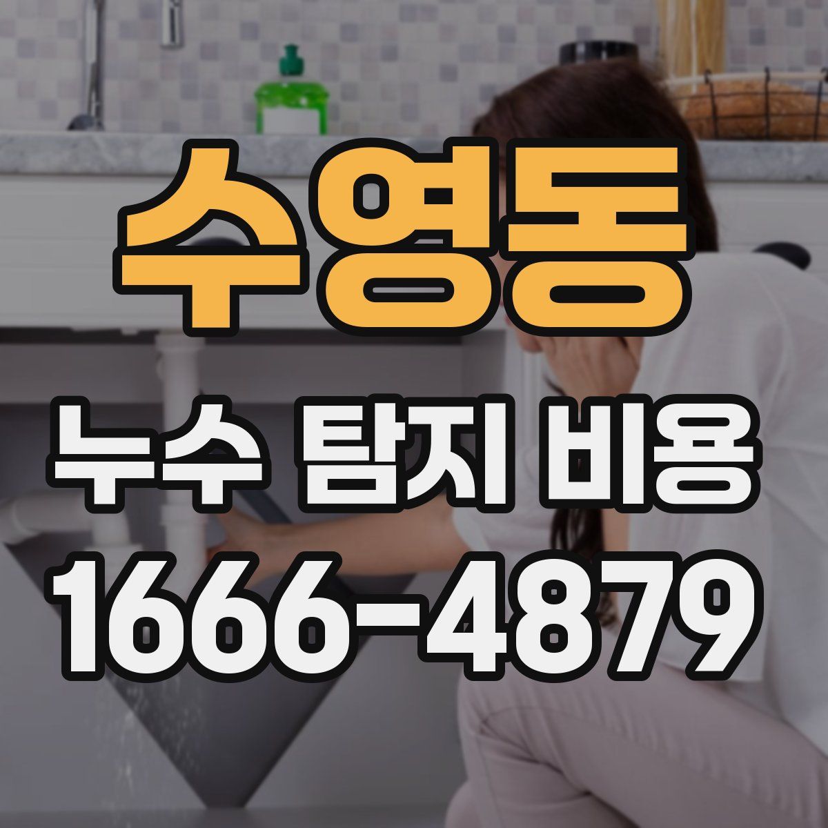 수영동 누수 탐지 비용