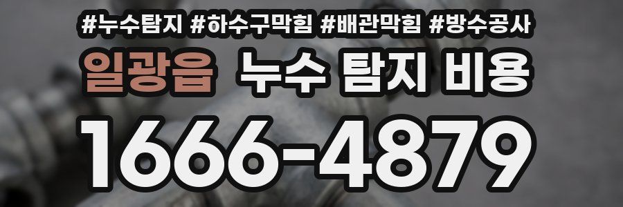 일광읍 누수 탐지 비용