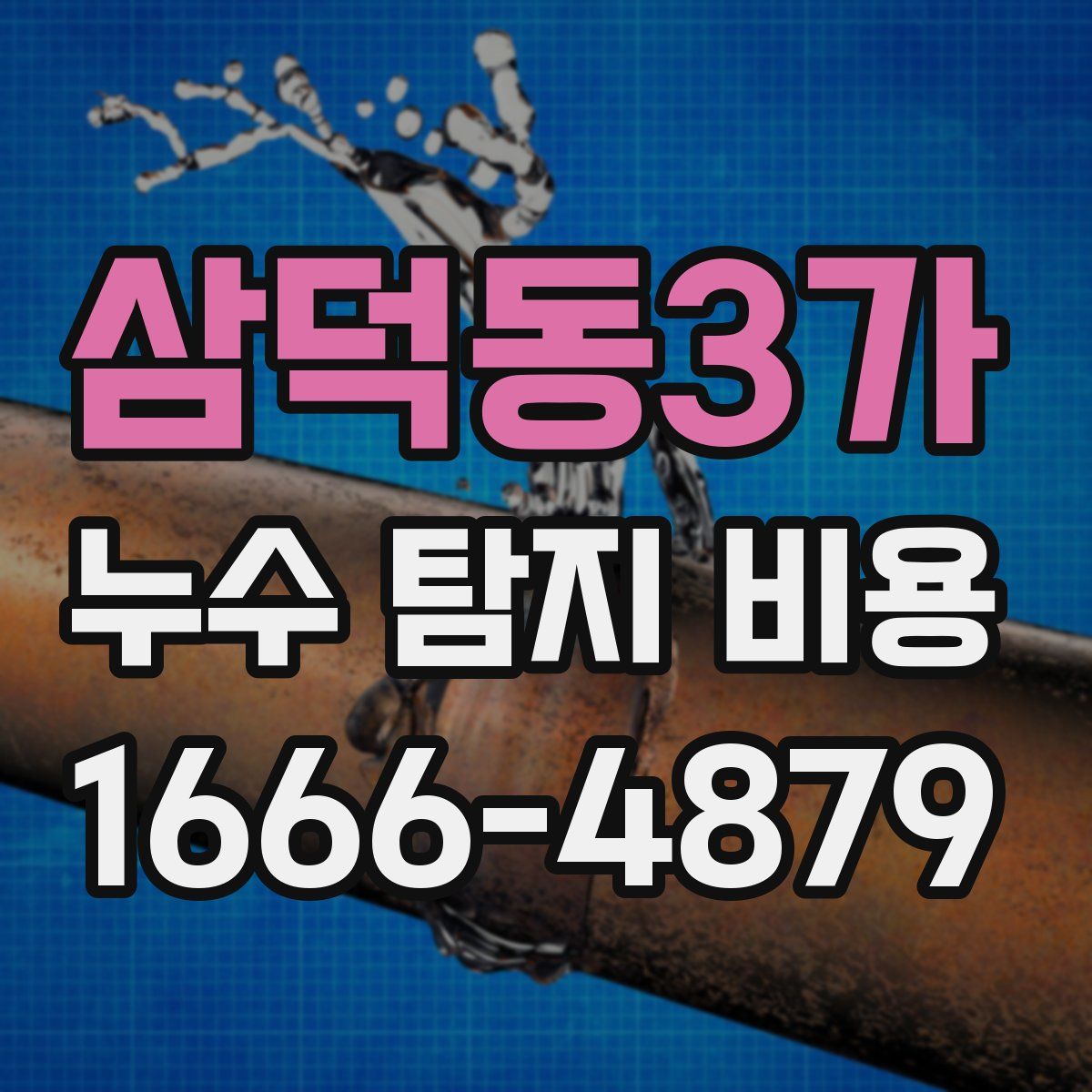 삼덕동3가 누수 탐지 비용