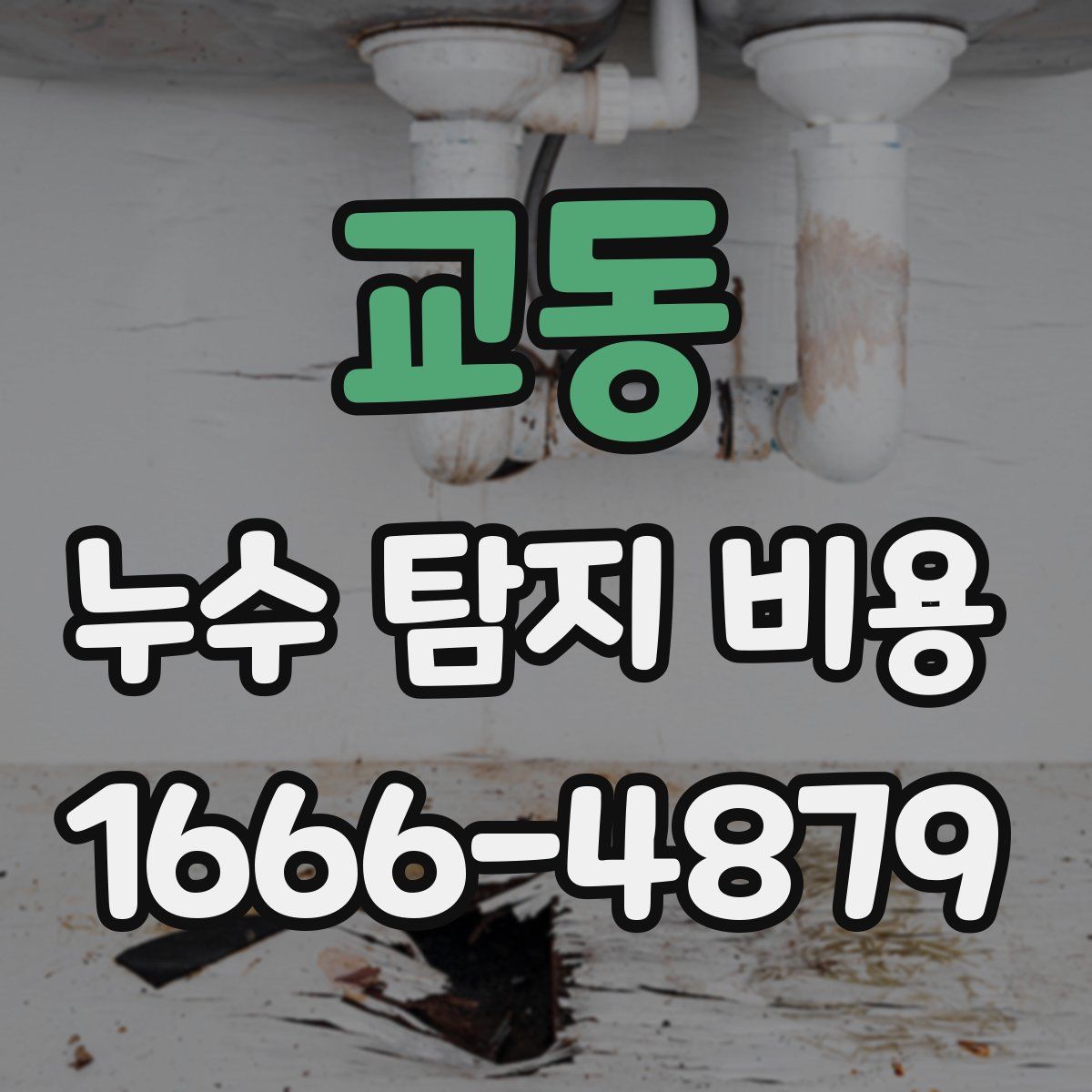 교동 누수 탐지 비용